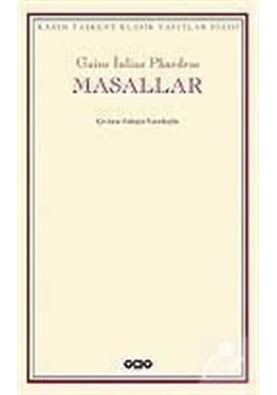 Masallar - Kazım Taşkent Klasik Yapıtlar Dizisi - Gaius İulius Phaedrus - Yapı Kredi Yayınları