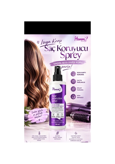 Homm Life Isıya Karşı Koruyucu Sprey 200 Ml
