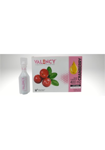 Valency Cranbery 20 x 10 ML