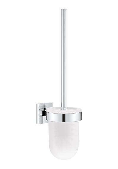 Start Cube Quickfix Tuvalet Fırçası Seti, Duş/banyo Aksesuarları, Krom, 40977000 Çok Renkli