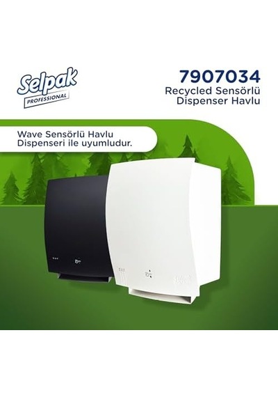 Selpak Professional Recycled Sensörlü Havlu, 135 Metre