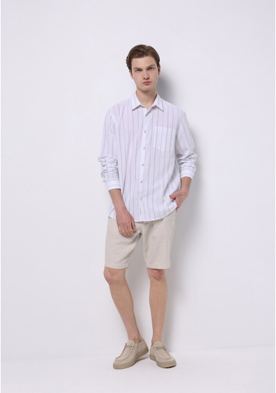 Colin's Colins Regular Fit Orta Bel Düz Erkek Bej Şort Cl1074083 Q1.v1 Lbg Light Beige