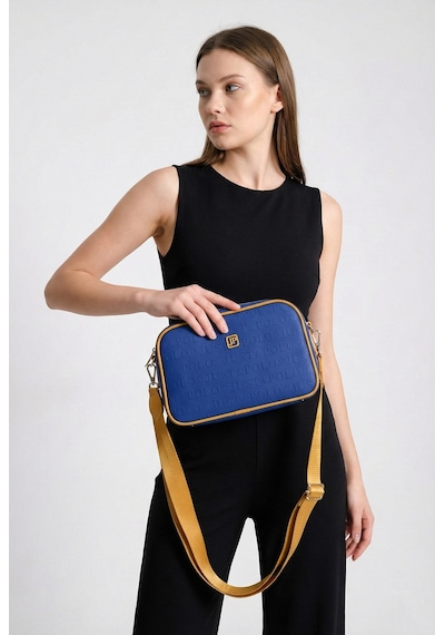 Just Polo Kadın Çapraz Askılı Çanta Lacivert Taba 4023 Lacivert