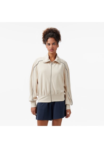 Nautica Kadın Ekru Regular Fit Dik Yaka Sweatshirt 026 55k600t Krem