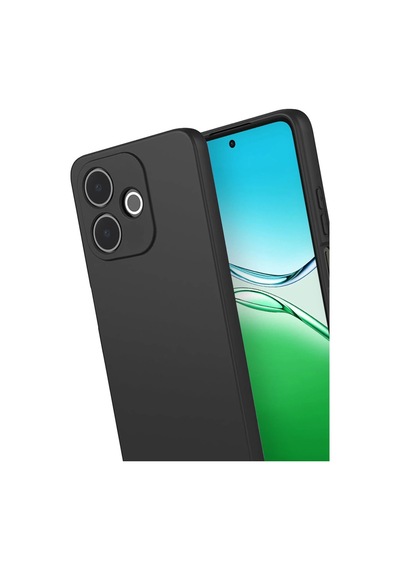 Oppo A5 Pro 4g First Silikon - Siyah