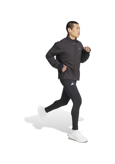 Black Adidas Erkek Koşu - Yürüyüş Eşofman Üstü Otr B Win Jkt Jp3815 Siyah