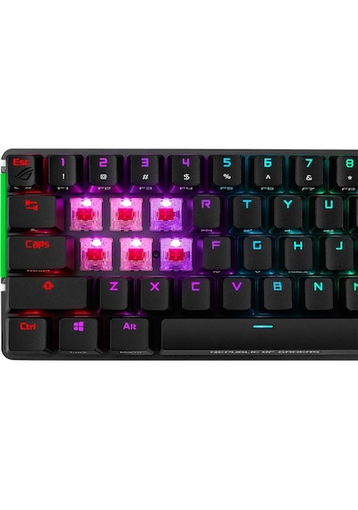 Asus ROG Falchion Cherry MX Red Switch Türkçe RGB Mekanik Kablosuz Mini Gaming Klavye