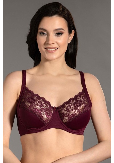 Kompedan Sütyen C Kap Dantel Detaylı Toparlayıcı New Bra 6000-bordo Bordo Kompedan Sütyen C Kap Dantel Detaylı Toparlayıcı New Bra 6000-bordo Bordo