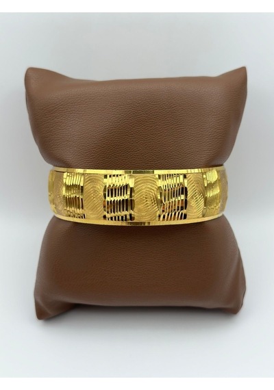 Arnes Jewelry Çelik Altın Kaplama Bilezik Ar266nes Gold