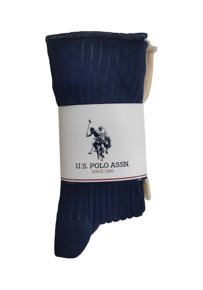 U.S. Polo Assn. Kadın Soket 5'li Çorap Over-sk25 Çok Renkli