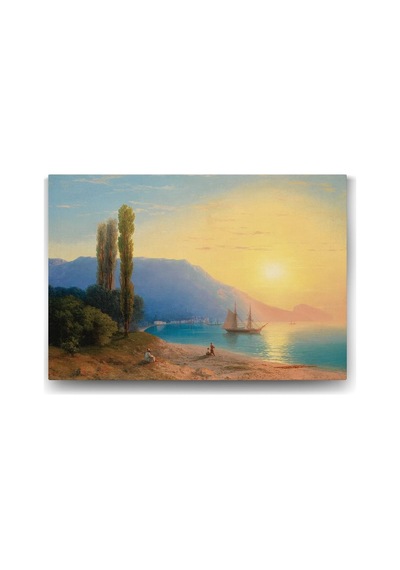 İvan Ayvazovski - Deniz Tablosu - 100x70cm