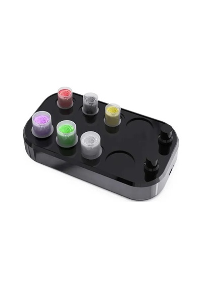 Tattoo Ink Mixer Makinesi Siyah Dövme Boya Karıştırıcı