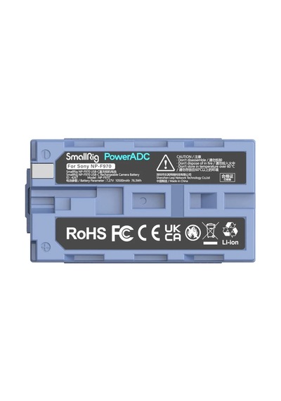 Smallrig 4267 Np-f970 Usb-c Şarj Edilebilir Kamera Pili