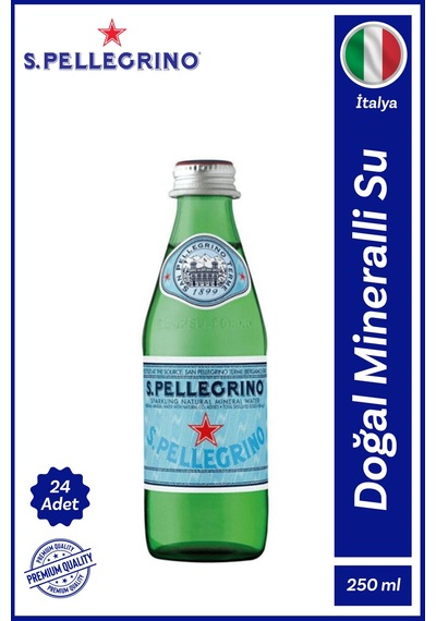 S.pellegrino Doğal Mineralli Su 24x250 Ml