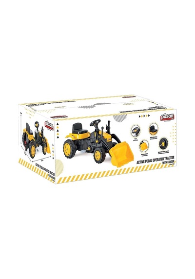 07315 Actıve Traktör Kepçeli S17211721 Sarı