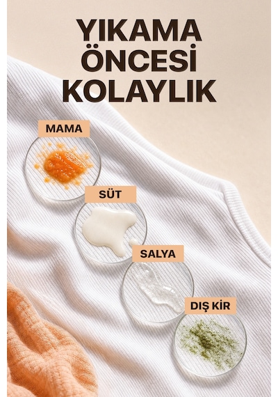 Glint Baby 1 Litre Bitkisel İçerikli Bebek Çamaşır Leke Çıkarıcı