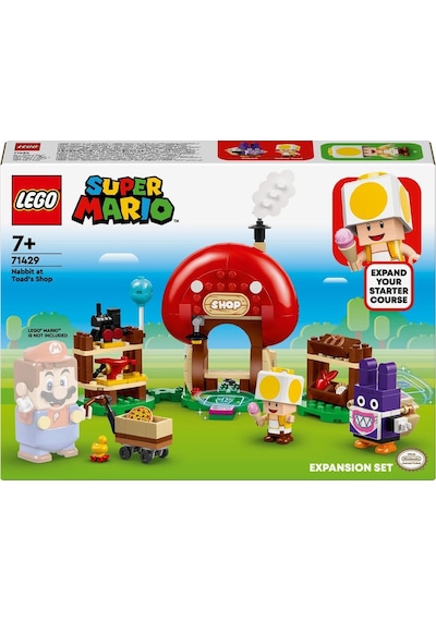 LEGO® Super Mario™ Nabbit Toad’un Dükkanında Ek Macera Seti 71429 7+ Yaratıcı Oyuncak Yapım Seti - 230 Parça