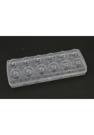 Eggo Portatif Plastik 12 Li Yumurta Taşıma Ve Saklama Kabı Asorti