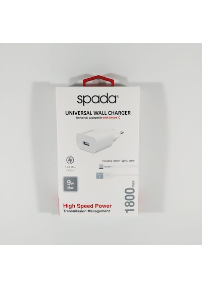 Spada Üniversal Usb Type C Usb Şarj Takım 1800 Mah