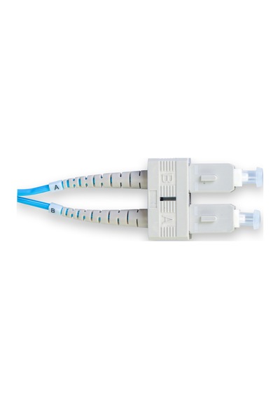2M Lc-Sc Duplex Om4 Multimode Lszh 2.0Mm Fiber Optik Patch Kablo