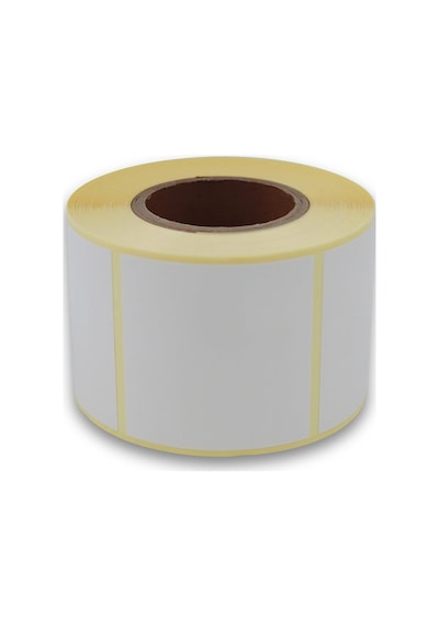 Eko Termal Etiket 50mm X 50mm Ruloda 500 Adet 40mm Kuka Çapında Direk Termal Transfer Etiketi Diğer