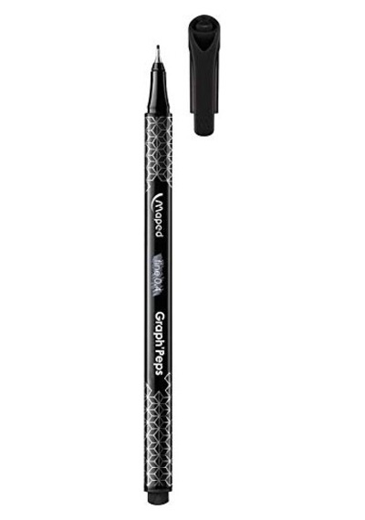 Maped Offis Ve Kırtasiye 749050 Desenli Fineliner Keçeli Kalem