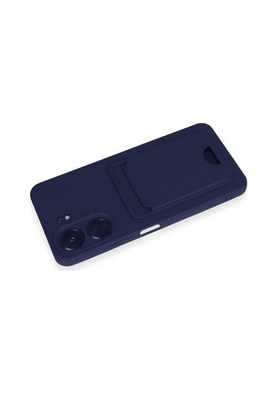 Xiaomi Redmi 13c Kılıf Kelvin Kartvizitli Silikon - Lacivert -