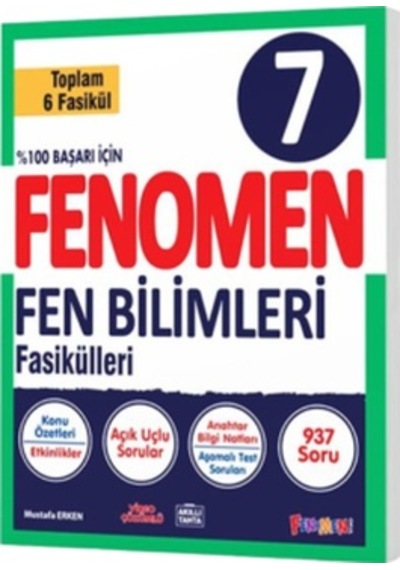 Fenomen 7 Fen Bilimleri Fasikülleri Toplam 6 Fasikül