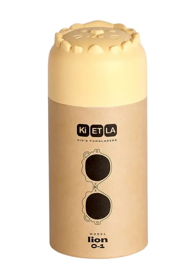 Kietla Lion Güneş Gözlüğü 1-2 Yaş Vanilla Cream Krem