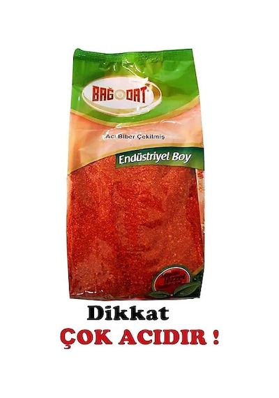 BAĞDAT PUL BIBER ZEHİR ACI BÜTÜN ÇEKİLMİŞ 1 KG
