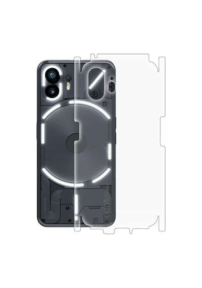 Nothing Phone 2 İle Uyumlu Mat Tpu Arka Kaplama 360