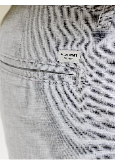 Erkek Keten Cepli Chino Sort - Dave - 12229629 - 1 Blue Indigo