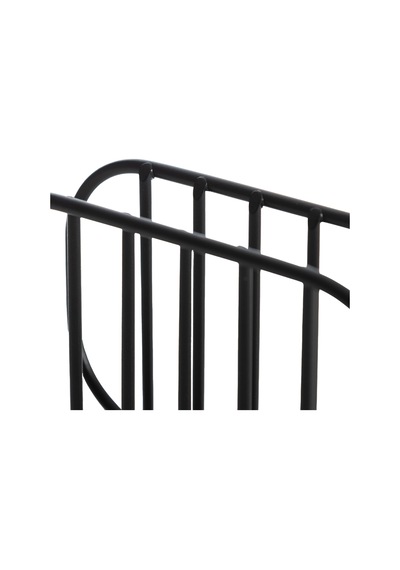 Mudo Home Black Metal Peçetelik Siyah