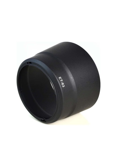 Canon 55-250 MM f/4-5.6 IS STM Lens için ET-63 Parasoley
