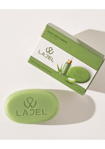 Lajel Premium Özel Kalıp Aloe Vera Vitaminli Sabun