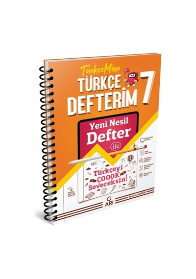 Arı Yayınları 7. Sınıf Türkçe Defterim - Türkçemino