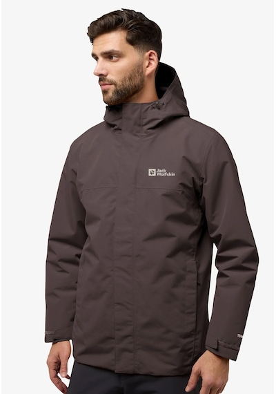 Jack Wolfskin Altenberg 3ın1 Jktm Erkek Peat Bej