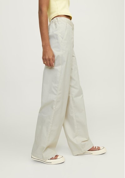 Jack & Jones Kadın Geniş Paça Pantolon - Cali 12248959 Seedpearl Vizon