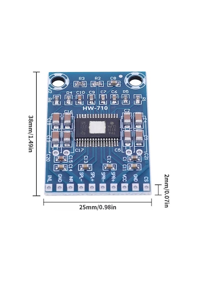 Xh-m562 Tpa3116d2 Mini Dijital Stereo Audio Amfi Kartı Class D Dual 50w
