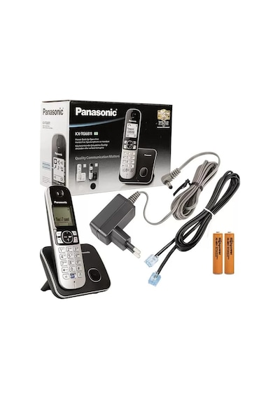 Sh Panasonic Kx-tg6811 Dect Telsiz Telefon Siyah Najmaddin 39591069