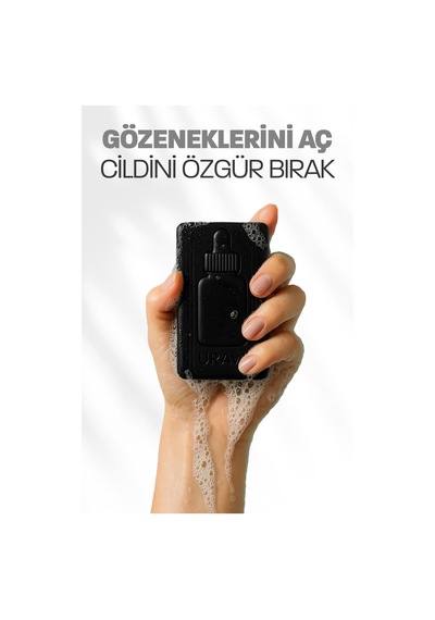 Uraw Gözenek Temizleyici ve Siyah Nokta Karşıtı Mikro Karbon Sabunu 100 G