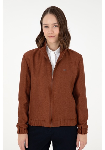 U.s. Polo Assn. Kadın Kahverengi Ceket 50292280-vr029 Kahverengi