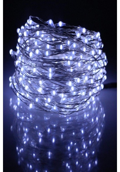 Peri Led Işık 5 M Beyaz Dekor Lambası 50 Ledli