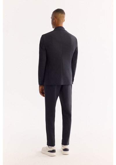 Avva Erkek Lacivert Mono Yaka Bi-stretch Su İtici Kırışmaz Blazer Comfort Slim Fit Ceket A52y4009 Avva Erkek Lacivert Mono Yaka Bi-stretch Su İtici Kırışmaz Blazer Comfort Slim Fit Ceket A52y4009