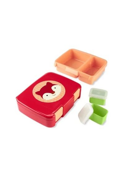 Skip Hop Spark Style Bento Beslenme Kutusu Tilki Şeffaf