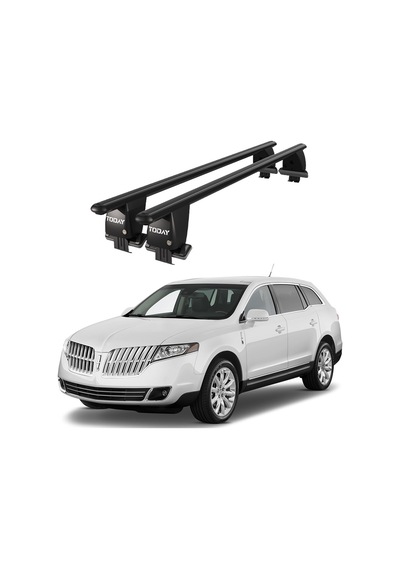 Royal Lincoln Mk-t 2010 Ve Sonrası Uyumlu Siyah Ara Atkı Port Bagaj Tavan Barı