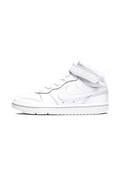 Nike Court Borough Mid 2 Psv Çocuk Günlük Ayakkabı Cd7783-100 Beyaz