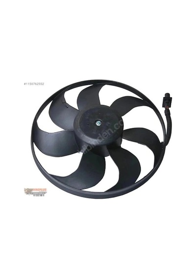 Volkswagen Bora 1998- Audi A3 1998- Fan Motoru Davlumbazsiz 345 Mm 3 Fıs 7 Kanat 1j0959455s Winpower