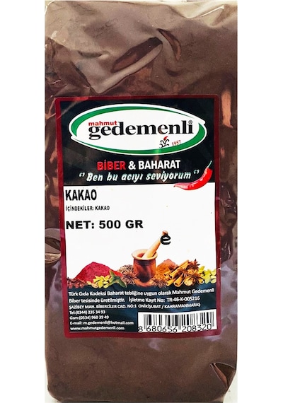Mahmut Gedemenli Kakao 500 G