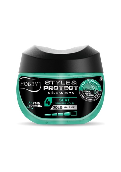 4 Adet Hobby Jöle Style&protect Sert 400 Ml